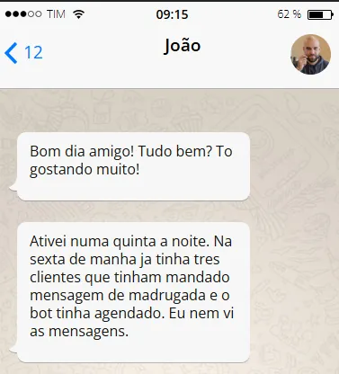 Depoimento João